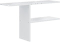 YITAHOME 30cuft Horizontal Storage Shed Shelf, Weatherproof Metal Shelf for 30 cu ft Tool Cabinet, Ideal for Outdoor Use, Easy Assembly,45.6" L X 13.2" W X 29.2" H, White by YITAHOME
