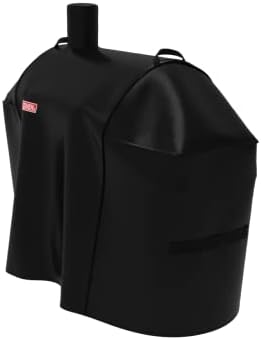 Offset Smoker Cover, Waterproof Grill Cover, 56.5 inch Black Fits Expert Grill - Image 3