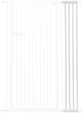 Lumizone Extra Tall Cat Gate Extension Kit 61.02" High 8.27" Wide White by Lumizone