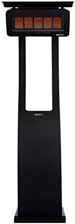 Bromic Tungsten Smart Heat Freestanding 11000W Gas Patio Heater - Natural Gas (NG), 500 Series, 110V, Black Finish - BH0510005 - Image 3
