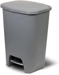 Glad Trash Can with Clorox Odor Protection | Plastic Bin, 20 Gallon, Grey by GladTrashFoodStorage