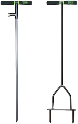 Yard Butler Aerator & irrigator Bundle, Cushioned & Long Handle by YardButler