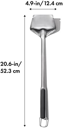 OXO Good Grips Grate Lifter Coal Rake, 2Coal Shovel & Rake, Stainless Steel (Pack of 2) - Image 2