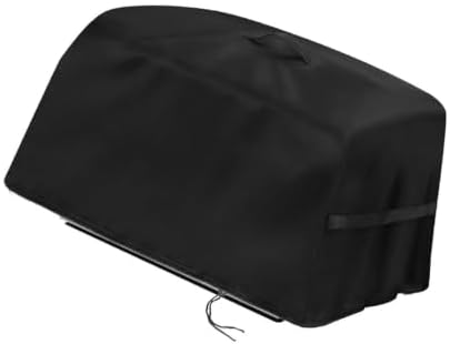 Small Grill Cover, 420D Oxford Fabric BBQ Cover with Handle Strap and Drawstring, Portable Outdoor Grill Protective for Camping Patio Balcony and Garage Storage - Image 5