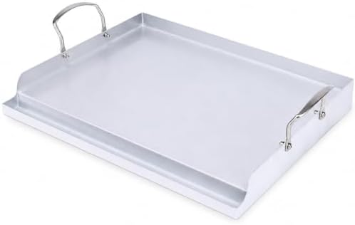Utheer Stainless Steel Griddle, 23 x 16 Inch Flat Top Grill Plate by Utheer