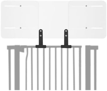 Lumizone Pet Gate Height Extension Kit 13.4" H Black by Lumizone