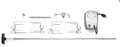 Napoleon Commercial Grade Rotisserie Kit Accessory for XL BBQ Grills, Fits LEX 605/730 Grills or 45"/114 cm Wide, Stainless Steel, Food to 55lbs/25kg by Unknown