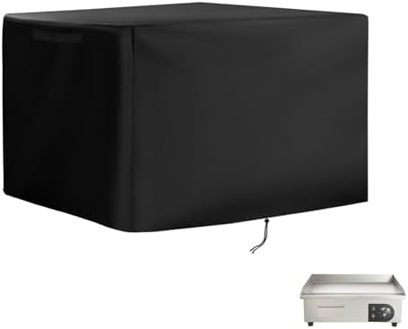 Grill Cover for VEVOR Commercial Electric Griddle, Heavy-Duty 600D Tabletop BBQ Cover for VEVOR 22" Electric Flat Top Grill by Unknown