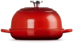 Le Creuset Enameled Cast Iron Round Bread Oven, 9.5 inch, Cerise/Crucible - Image 4