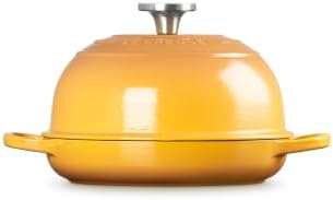 Le Creuset Enameled Cast Iron Round Bread Oven, 9.5 inch, Nectar - Image 4