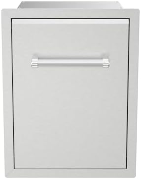 SPIRE Stainless Steel Built-in Roll-Out Trash Can, 10 Gallon Trash Bin, Perfect for Outdoor Island Kitchens, BBQs, Grilling & Cooking, 480-0002 - Image 4