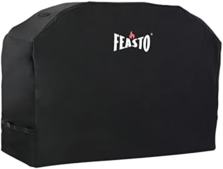 Feasto 55 inch Heavy Duty BBQ Grill Cover for Outdoor Grill by Idealforcook