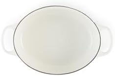 Le Creuset Enameled Cast Iron Oval Dutch Oven, 2.75 qt., White - Image 3