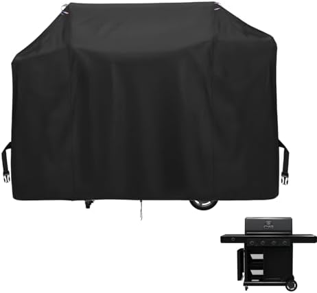 BBQ Grill Cover for Charbroil Pro Series 463281024, Waterproof 600D Outdoor Propane Barbecue Covers Smoker Covers- 62" L x 24" W x 47" H by Yourpatiocoverexpert