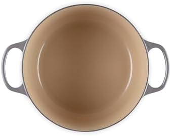 Le Creuset Enameled Cast Iron Signature Deep Round Oven, 6.5 qt., Oyster - Image 3