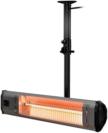 Heat Storm Tradesman Telescoping Ceiling Mount Infrared Heater, 1500 Watt by HeatStorm