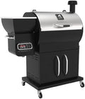 GRILLA Silverbac 2.0 Wood Pellet Grill with Wifi Controller, 692 sq in. Cooking Space, 33LB Hopper, Stainless Steel, For Grilling, Smoking, and Outdoor Cooking by Grilla