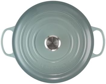 Le Creuset Enameled Cast Iron Round Dutch Oven, 7.25 qt., Sea Salt - Image 2
