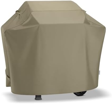 SunPatio 48 Inch Heavy Duty Waterproof Outdoor Grill Cover, Taupe by SunPatio
