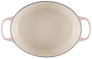 Le Creuset Enameled Cast Iron Oval Dutch Oven, 6.75qt., Peche - Image 3