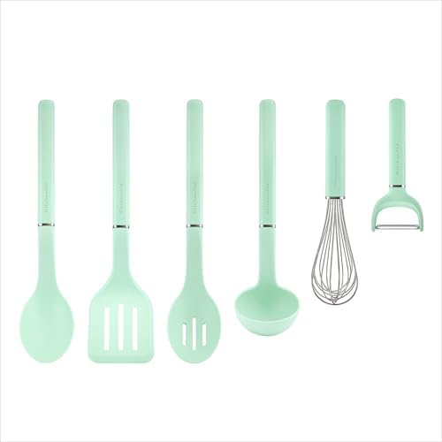 KitchenAid Universal Tool & Gadget Set, 6 Piece, Spearmint by Unknown