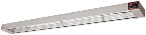 Winco 60" Silver Food Heat Lamp Strip Heater with Undermount Brackets by Winco