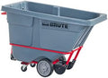 Rubbermaid Brute Tilt Dump Truck/Trash Cart/Garbage Collection/Recycling, 0.5 Cubic Yard, Standard Duty, 1,400 lbs., Gray, Distribution Centers/Warehouse/Manufacturing/Stadiums by RubbermaidCommercialProducts