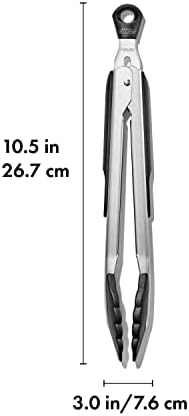OXO Good Grips 2-Piece Tongs with Nylon Heads Set - Image 6