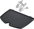 Cast Iron Griddle Accessories for Weber Q1200 Q1000 Q120 Q100 Gas Grill by Uniflasy