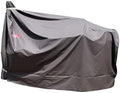 Heavy Duty Charcoal Grill Offset Smoker Cover, Outdoor Smokestack BBQ Cover, Special Fade and UV Resistant Material, Fits Brinkmann Trailmaster, Char-Broil, Dyna-Glo and More Brown by acoveritt