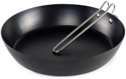 GSI Outdoors Frypan, Lightweight Carbon Steel, Collapsible Handle Camp & Outdoor Frying Pan - Image 2