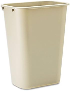 Rubbermaid Commercial Products Wastebasket, Beige, 10.25-Gallon by RubbermaidCommercialProducts
