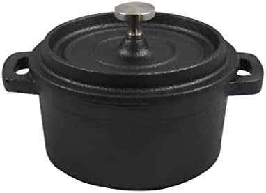 Cast IronPre-Seasoned Pot Mini 8oz with Cover - Image 3