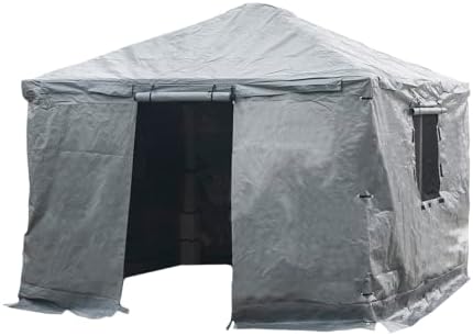 SOJAG Winter Accessories for Gazebos, 12 x 14 ft Gazebo Cover, Gray by Sojag