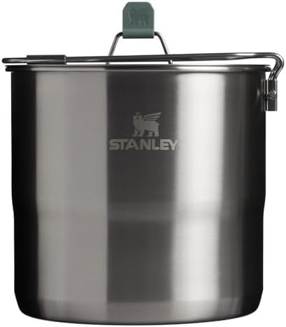 Stanley Wildfare Go Locking Pot 3 QT Stainless Steel Shale by Unknown