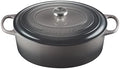 Le Creuset Enameled Cast Iron Oval Dutch Oven, 9.5 qt., Oyster by Unknown