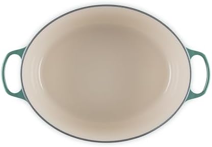 Le Creuset Enameled Cast Iron Oval Dutch Oven, 15.5qt., Artichaut - Image 3