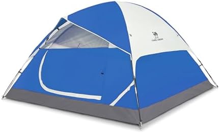 CAMEL CROWN Tents for Camping 2/3/4/5 Person Camping Dome Tent, Waterproof,Spacious, Lightweight Portable Backpacking Tent for Outdoor Camping/Hiking by CAMELCROWN