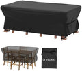 Patio Furniture Covers Waterproof Outdoor Table Cover 76"L x 54"W x 28"H by Velway