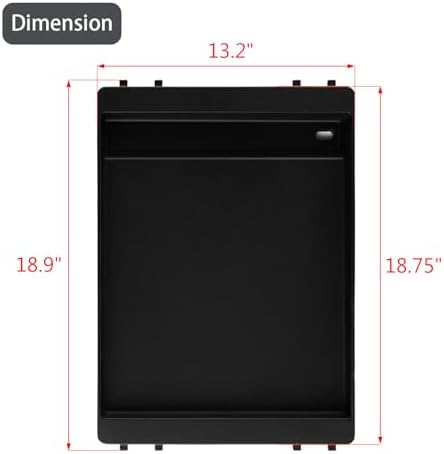 7599 Genesis II Grill Griddle Replacement Parts for Weber Genesis ii E-310 E-315 S-335 S-345 SE-310 S-335 LX S-340 LX E-340 E-610 Grill Parts Genesis 2 300 600 Series Cast Iron Flat Top Griddle Plate - Image 4