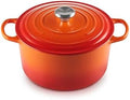 Le Creuset Enameled Cast Iron Signature Deep Round Oven, 6.5 qt., Flame by Unknown