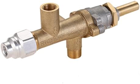 Replacement for Propane Patio Heater Brass Safety Control Valve with Pilot by LEMFEMA