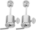 Abaodam Rotisserie for L Shaped Stainless Steel Bar Weight 2pcs BBQ Chicken by Abaodam