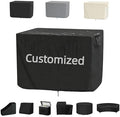 Personalized Outdoor Grill Cover Custom Size/Shape/Color/Accessory by Guisong