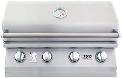 Lion 32″ 4-Burner Gas Grill – L60000 Natural Gas by LionPremiumGrills