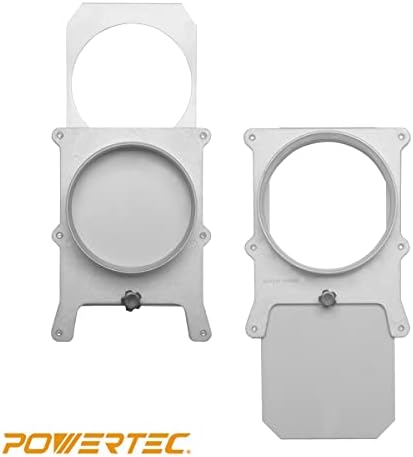 POWERTEC 70227-P4 6-Inch Aluminum Blast Gate for Dust Collector, Dust Collection Fittings, 4 PK - Image 4