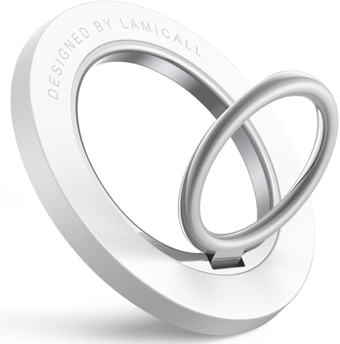 Lamicall Magnetic Phone Grip for MagSafe Accessories, Strong Magnet Ring by Lamicall