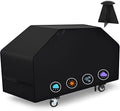 iCOVER 36 inch Griddle Cover for Blackstone, 600D Heavy Duty Waterproof Flat Top Grill Covers for 36" Grills 1554 1825 for Weber 36” Griddles with Support Pole by iCOVER
