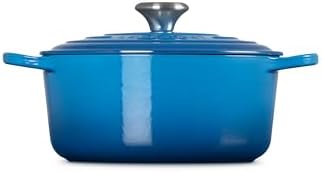 Le Creuset Enameled Cast Iron Round Dutch Oven, 4.5 qt., Marseille - Image 4