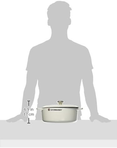 Le Creuset Enameled Cast Iron Oval Dutch Oven, 5 qt, White - Image 6